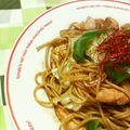 キョク's cooksnap of when they made 焼きそば風パスタ.