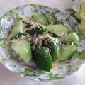 miyuki12's cooksnap of when they made きゅうりとしらす干しの酢の物.