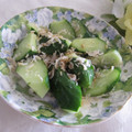 miyuki12's cooksnap of when they made きゅうりとしらす干しの酢の物.
