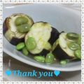 炙りサーモン's cooksnap of when they made ナスの枝豆あんかけ.