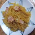 かずめし's cooksnap of when they made 金糸瓜のバター醤油炒め.