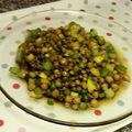 starcup's cooksnap of when they made レンズ豆(レンティル)豆色々★和風サラダ.