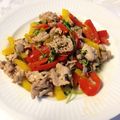 夜間夜間's cooksnap of when they made ◆栄養豊富な豆苗と豚肉の中華風炒め◆.