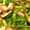 Morizzo's cooksnap of when they made *シャキシャキピーマン炒め*.