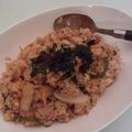 のんののはちみつ's cooksnap of when they made 簡単＆子供も食べられる☆キムチチャーハン.
