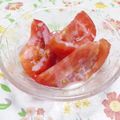 まっちー食堂's cooksnap of when they made デザート気分でスイーツなミルキートマト☆.