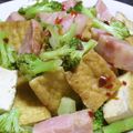 Rick_t's cooksnap of when they made 厚揚げとベーコンと野菜のピリ辛煮.