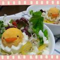 Mayusagiii's cooksnap of when they made お弁当に♪ポテタマぴよちゃん♪.