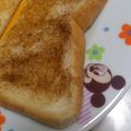 sarii☆☆'s cooksnap of when they made シナモントースト.