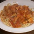 *もふもふpug*'s cooksnap of when they made ☆簡単！きのこのトマトクリームパスタ☆.