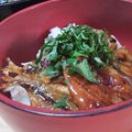 yappyパクパク's cooksnap of when they made アジのふんわり蒲焼丼.