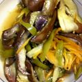 とれいら's cooksnap of when they made ＊電子レンジで簡単・茄子の揚げびたし＊.