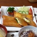 さあちゃん912's cooksnap of when they made ハムたまチーズ春巻き.