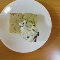 hirononn's cooksnap of when they made おとうふばななけーき.