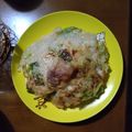 トラケ's cooksnap of when they made 小麦なし！卵なし！米粉でお好み焼き.