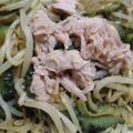 ゆのゆのらぶ's cooksnap of when they made カレーもやしのゴーヤツナ和え.