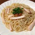 ぶたちー's cooksnap of when they made イカと明太子のパスタ☆青じそ風味.