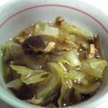 SReica's cooksnap of when they made なめことキャベツのスープ.