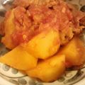 イヴさん's cooksnap of when they made 豚とじゃがいものトマト煮込み.