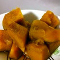 ゆずたんち☆'s cooksnap of when they made ほっこり美味しいかぼちゃの煮ころがし♪.