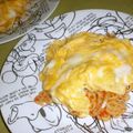 creamcrepe's cooksnap of when they made 残りスパゲティで♪　カフェ風？　オムスパ.