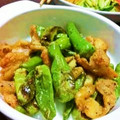馬堀海岸's cooksnap of when they made ★とりかわとししとうの炒めもの★.