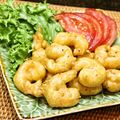ちべターリー's cooksnap of when they made エビのサクッと天　カレー風味.