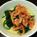 sckkmkr's cooksnap of when they made 簡単☆ほうれん草と桜えびの煮浸し.