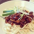 しおりぷう's cooksnap of when they made 簡単美味しい♪　ジャージャー麺の餡.