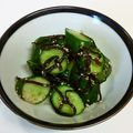 龍青空ママ's cooksnap of when they made おつまみ☆きゅうり.