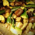 ＊＊みぃ's cooksnap of when they made ナスとキュウリのピリ辛肉炒め.