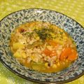 バカリャウ's cooksnap of when they made ミネストローネの残りで♪簡単リゾット★.