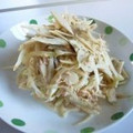 キテレツ・コロ助's cooksnap of when they made 新ごぼうとかいわれのサラダ.