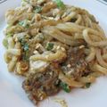 kko-h's cooksnap of when they made 簡単！焼きカレーうどん.