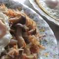 きらり流れ星's cooksnap of when they made 目玉焼き.