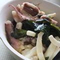 きらり流れ星's cooksnap of when they made 水コップ半分☆生わかめ1分で完璧なゆで方.