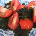きらり流れ星's cooksnap of when they made 水コップ半分☆生わかめ1分で完璧なゆで方.