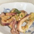 きらり流れ星's cooksnap of when they made 夏のおつまみ☆漁師風イカの腹わた炒め.
