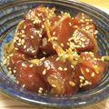 たもたん's cooksnap of when they made ハワイの味♪　マグロのづけ　☆アヒポキ☆.