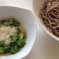 太陽と大地と水's cooksnap of when they made ■オクラと山芋のとろろ蕎麦■.