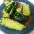 しん夏's cooksnap of when they made 材料３つ★きゅうりモミモミ塩麹漬け.