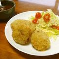 たぼかず's cooksnap of when they made ハンバーグの残り肉で簡単シンプルコロッケ.