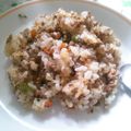 ココロ香's cooksnap of when they made ガーリック醤油の夏野菜炒飯.