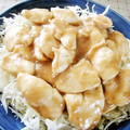 やまうさ's cooksnap of when they made ささみの梅オイ照り焼き.