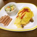 よちりん's cooksnap of when they made しめじとベーコンの簡単オムライス.
