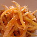 シュヴァル's cooksnap of when they made 大根の皮で☆きんぴら♪.