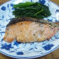 りしい♪ママ's cooksnap of when they made 簡単☆鮭のガーリックオイル焼き.