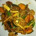 沙衣子's cooksnap of when they made かぼちゃと豚肉のハニー醤油炒め.