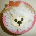 白いぐれーぷ's cooksnap of when they made シリコンカップでアルパカ？羊さん.