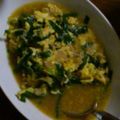 まりっぺ♪プーさん's cooksnap of when they made にらと豚肉の卵とじぃ.*゜.